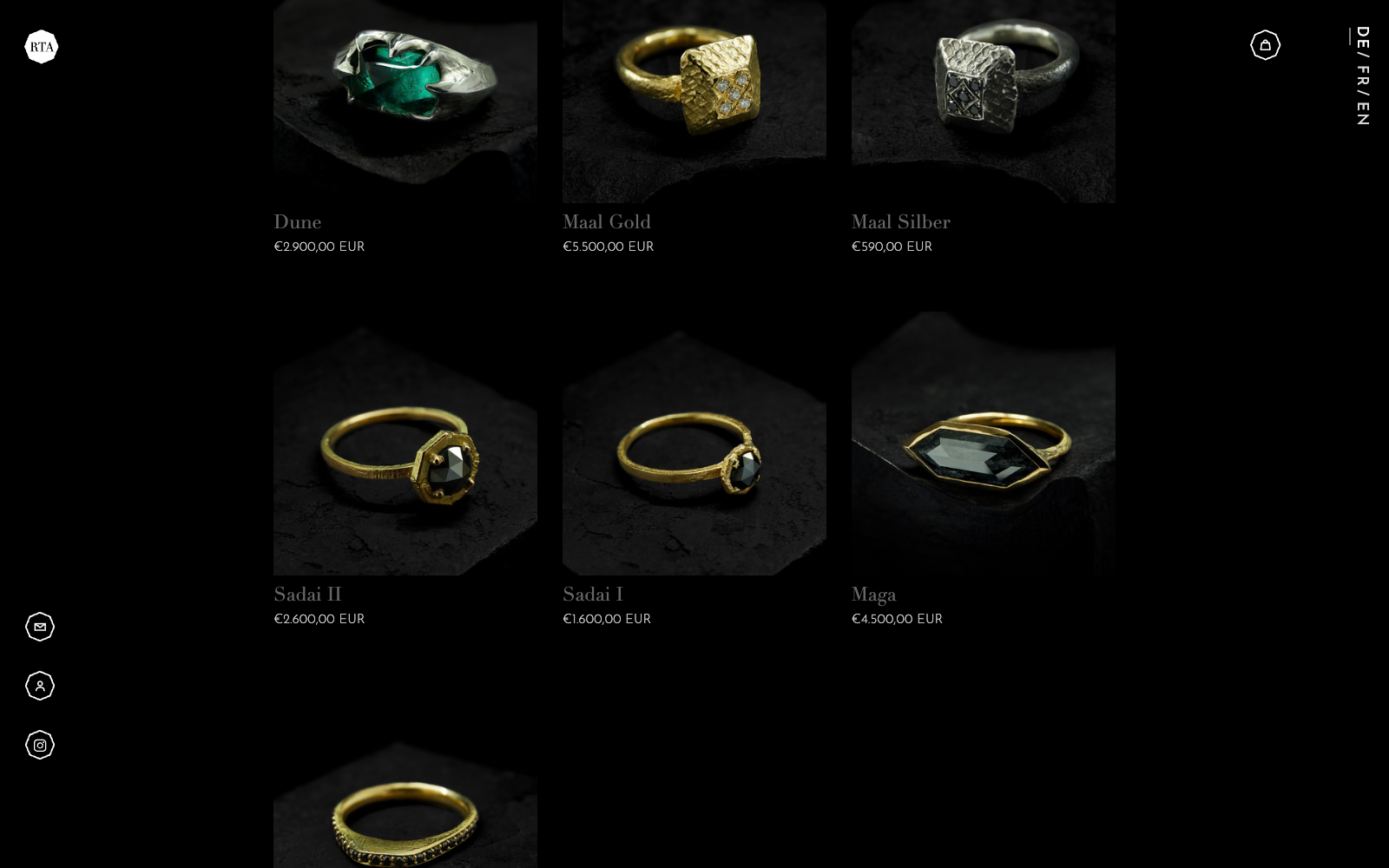 René Talmon L’Armée: ring collection